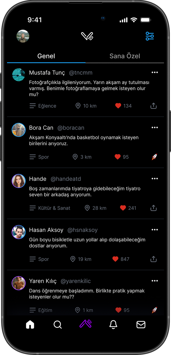Sosyal sayfası